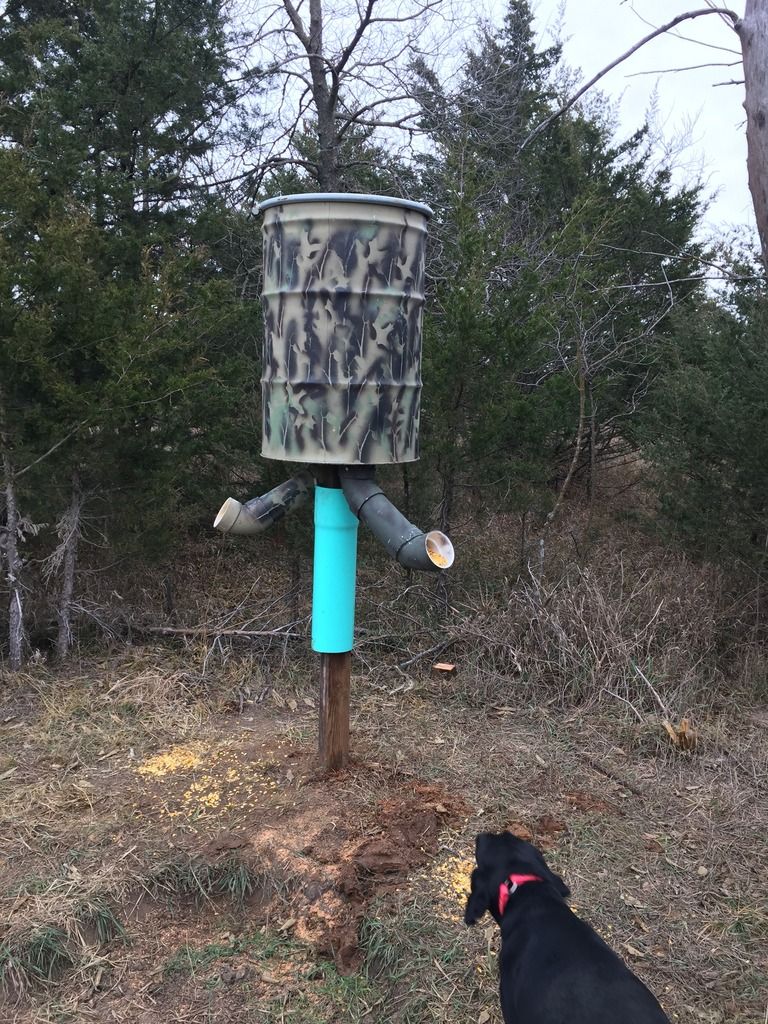 Homemade protein feeder Texas Hunting Forum
